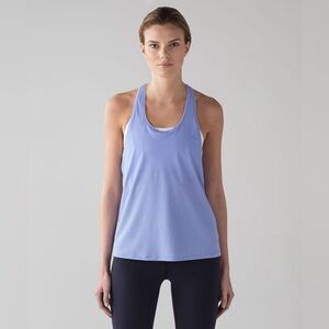 Lululemon Two With One Singlet Hydrangea Blue